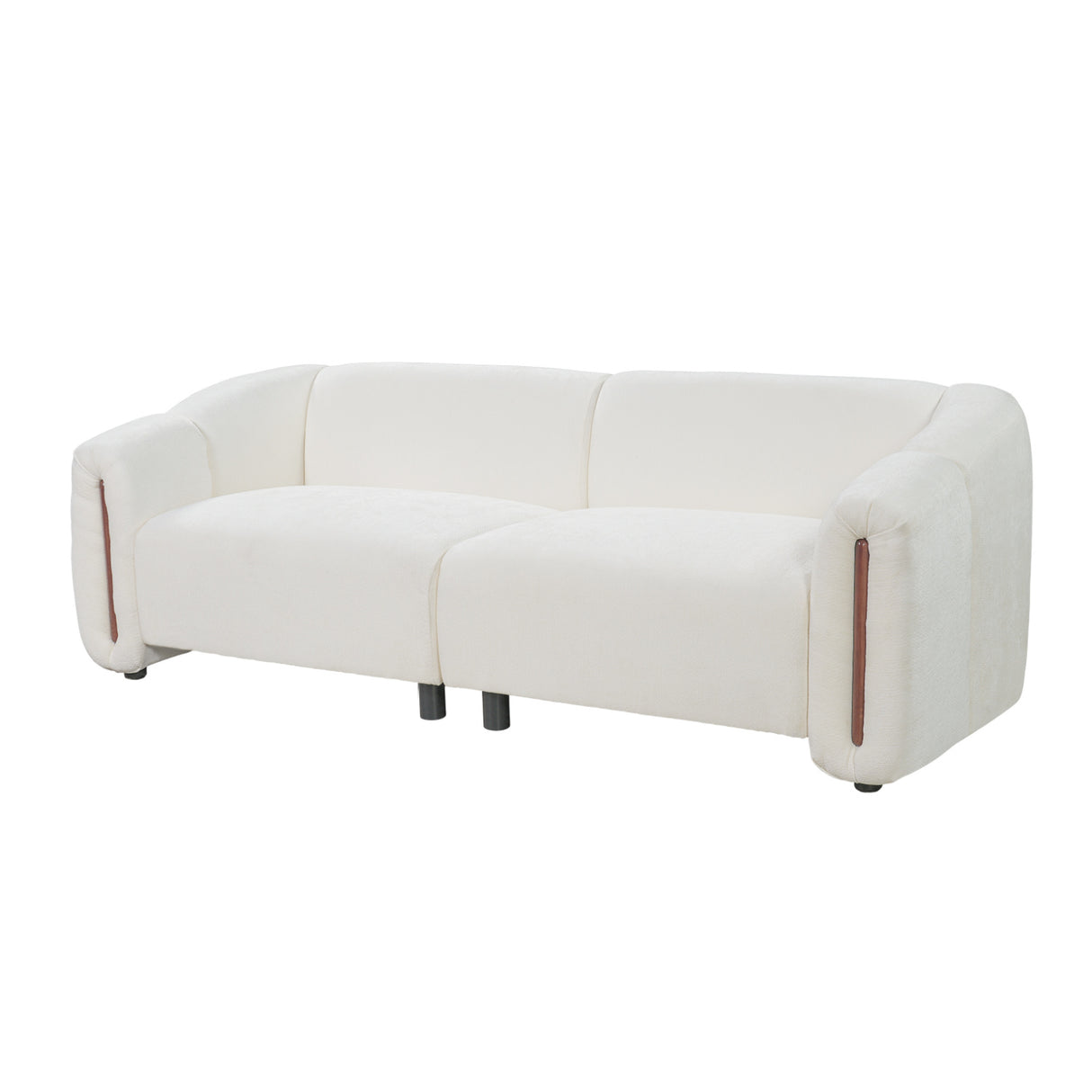 Modern Curved Minimalist 3-Seater Modular Sofa | OROA