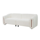 Modern Curved Minimalist 3-Seater Modular Sofa | OROA