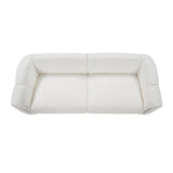 Modern Curved Minimalist 3-Seater Modular Sofa | OROA