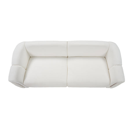Modern Curved Minimalist 3-Seater Modular Sofa | OROA