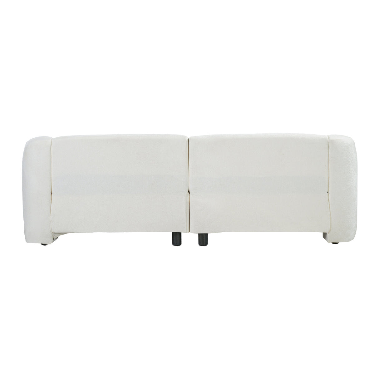 Modern Curved Minimalist 3-Seater Modular Sofa | OROA
