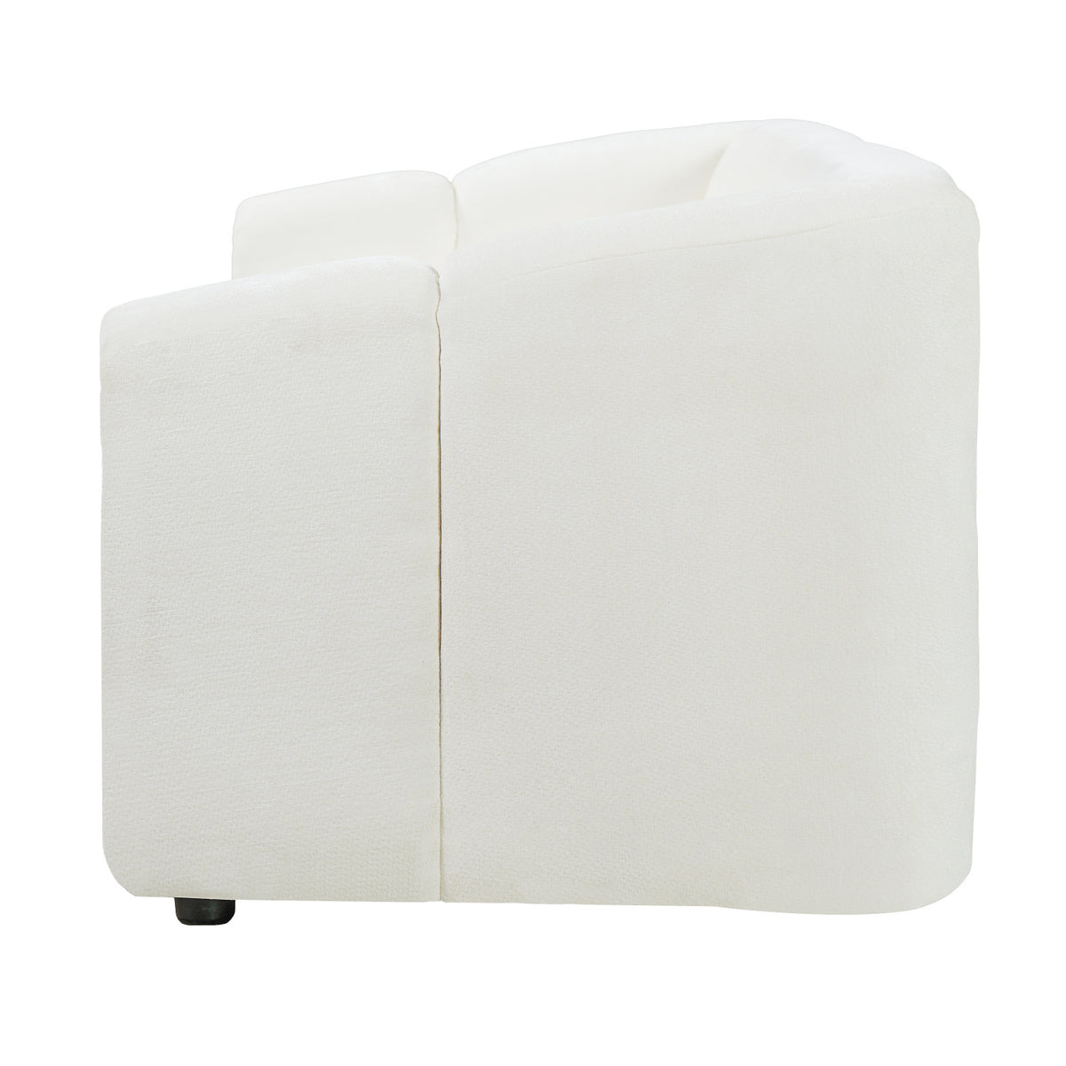 Modern Curved Minimalist 3-Seater Modular Sofa | OROA