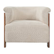 Modern European furniture - Upholstered Wrap Around Accent Chair - www.oroa.com