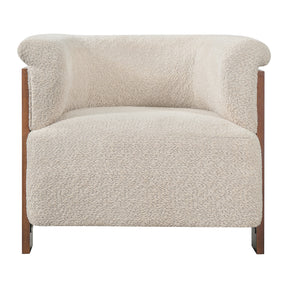 Modern European furniture - Upholstered Wrap Around Accent Chair - www.oroa.com