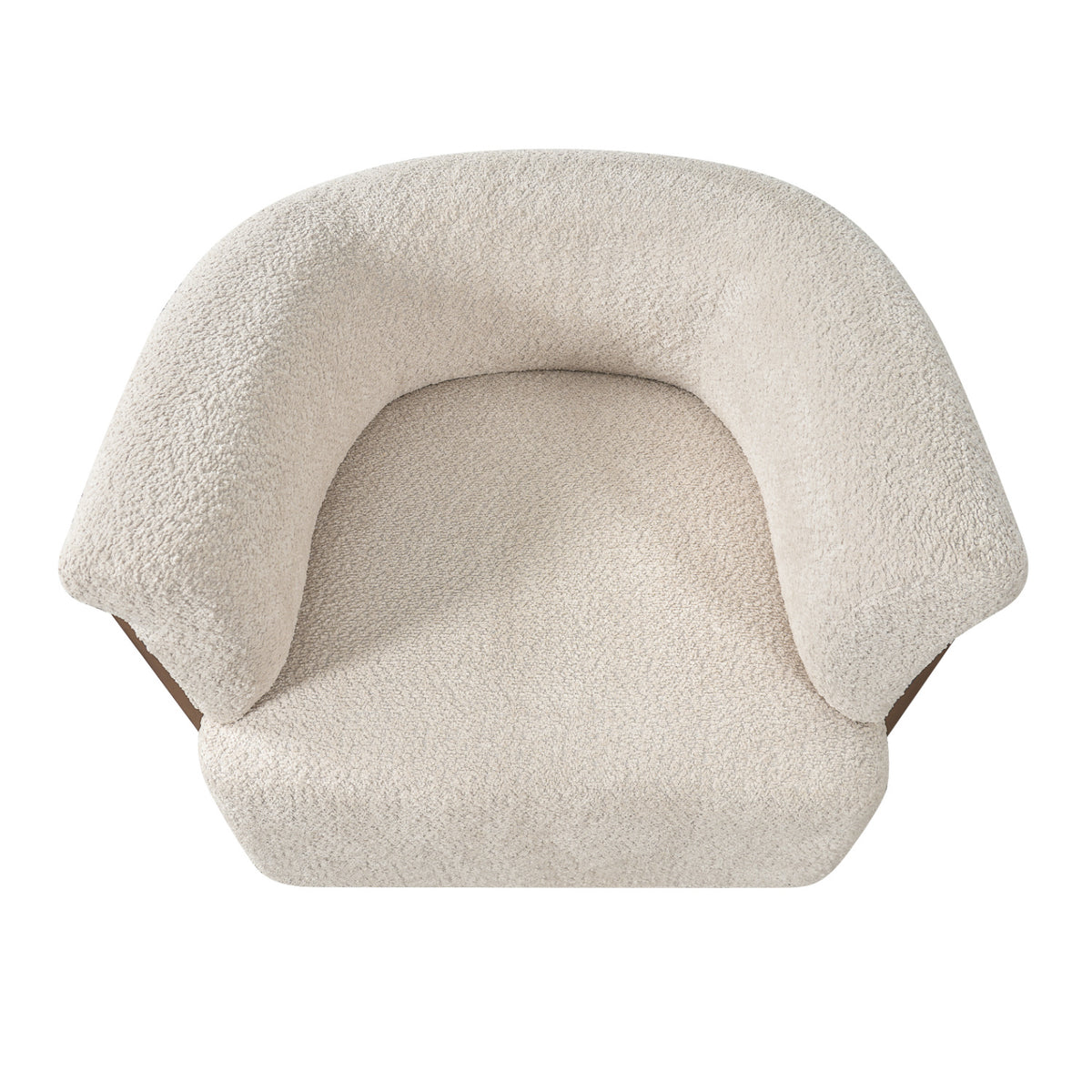 Modern European furniture - Upholstered Wrap Around Accent Chair - www.oroa.com