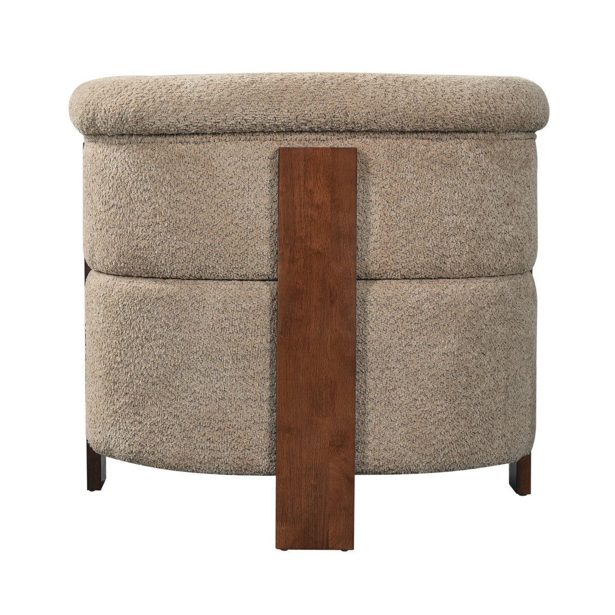Upholstered Barrel Armchair | OROA