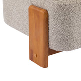 Modern European furniture - Modern Boucle Lounge Chair - www.oroa.com