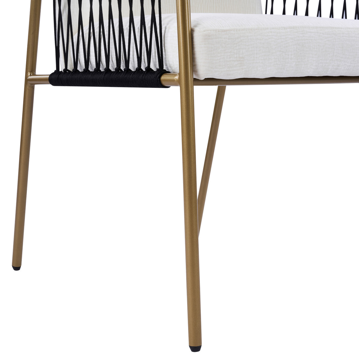Modern Glam Upholstered Dining Chairs (2) | OROA