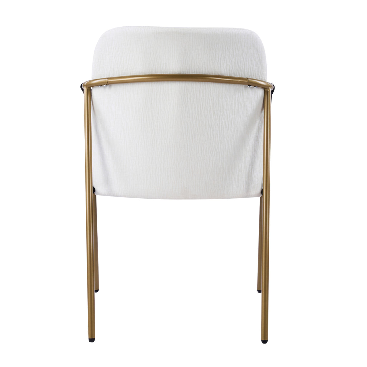 Modern Glam Upholstered Dining Chairs (2) | OROA