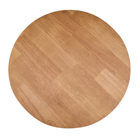 Minimalist Cone-Shaped Round Accent Table | OROA