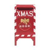 Modern European furniture - Red Iron Christmas Mailbox Decor - www.oroa.com