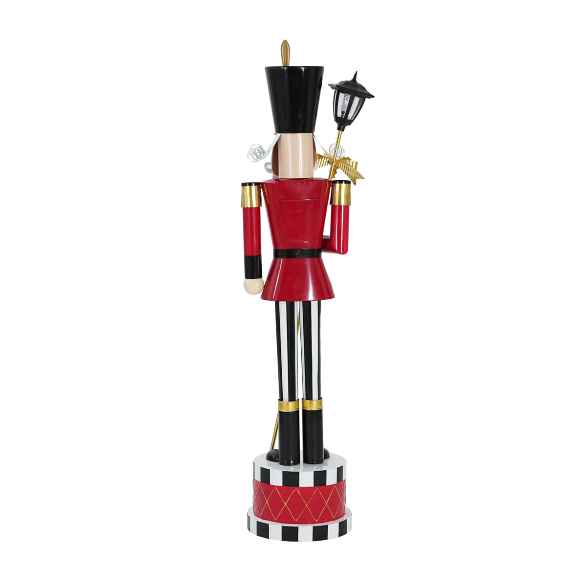 Modern European furniture - Classic Red Indoor/Outdoor Iron Nutcracker Christmas Decor - www.oroa.com