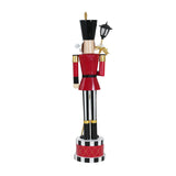 Modern European furniture - Classic Red Indoor/Outdoor Iron Nutcracker Christmas Decor - www.oroa.com