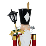 Modern European furniture - Classic Red Indoor/Outdoor Iron Nutcracker Christmas Decor - www.oroa.com