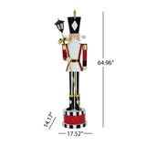 Modern European furniture - Classic Red Indoor/Outdoor Iron Nutcracker Christmas Decor - www.oroa.com