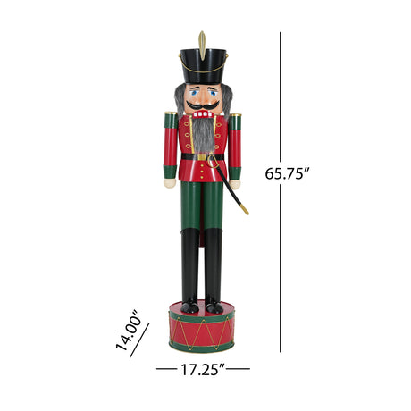 Modern European furniture - Classic Iron Nutcracker Christmas Decor - www.oroa.com