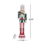 Classic Iron Nutcracker Holiday Christmas Decor | OROA
