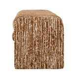 Modern European furniture - Rustic Brown Striped Upholstered Bench  - www.oroa.com
