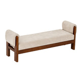Upholstered Accent Ottoman Bench by OROA