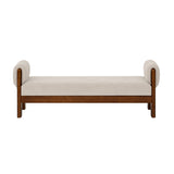 Upholstered Accent Ottoman Bench by OROA