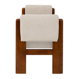 Upholstered Accent Ottoman Bench by OROA