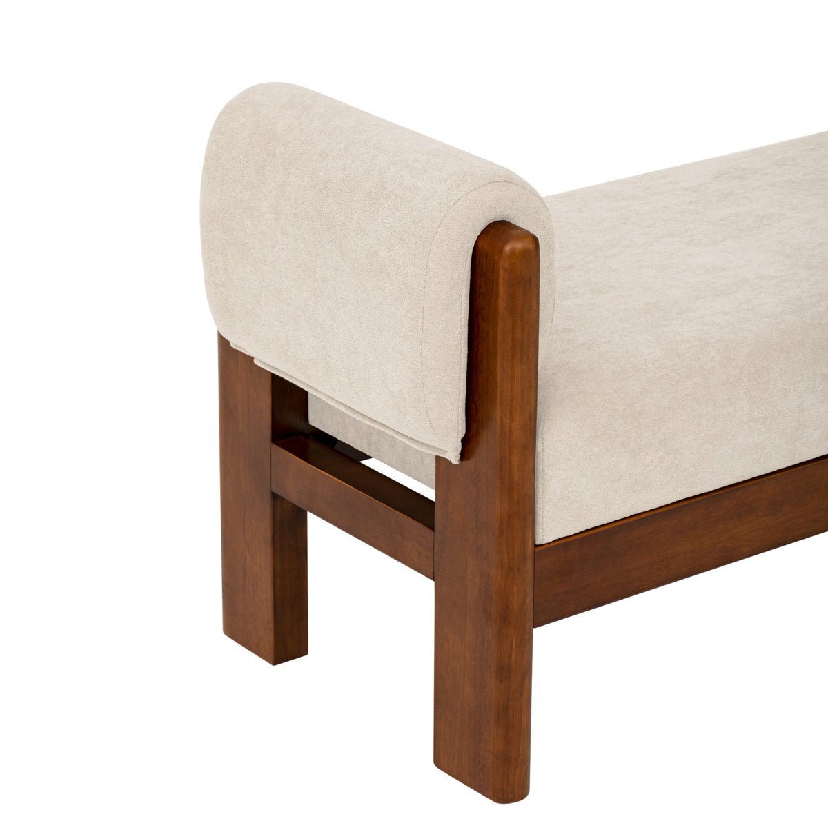 Upholstered Accent Ottoman Bench by OROA