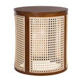Hollow Woven Round Side Table | OROA