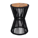 Hourglass Design Outdoor Side Table | OROA