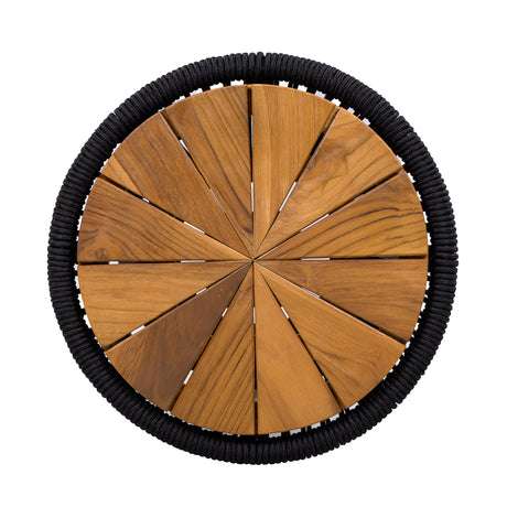 Hourglass Design Outdoor Side Table | OROA