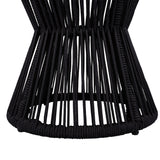 Hourglass Design Outdoor Side Table | OROA