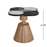 Unique Four-Leaf Clover Side Table | OROA