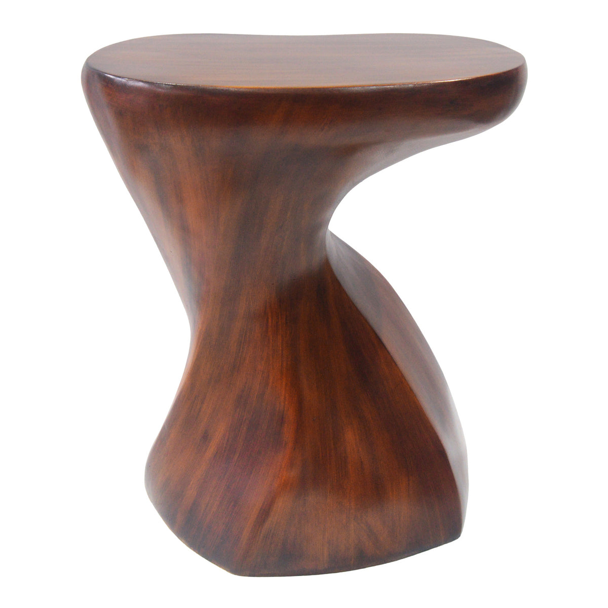 Indoor/Outdoor Twisted Sculptural Side Table | OROA