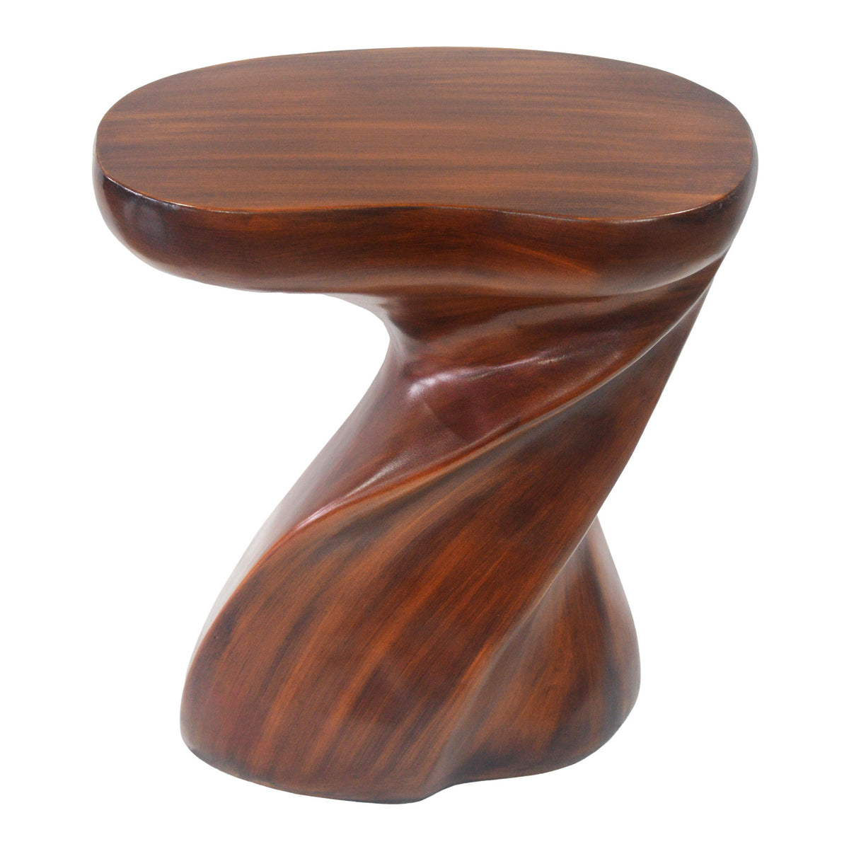 Indoor/Outdoor Twisted Sculptural Side Table | OROA