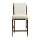 Modern Upholstered Counter Stools (2) | OROA
