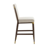 Modern Upholstered Counter Stools (2) | OROA