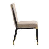 Solid Back Modern Side Chairs (2) | OROA