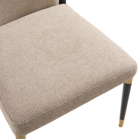 Solid Back Modern Side Chairs (2) | OROA