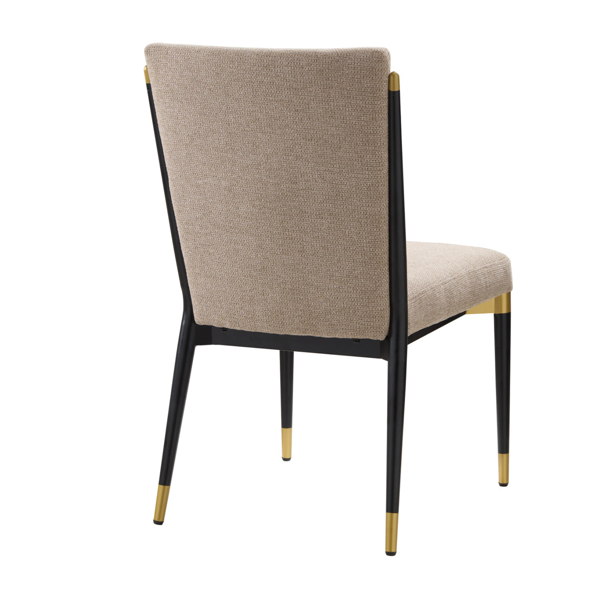 Solid Back Modern Side Chairs (2) | OROA