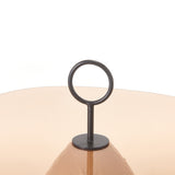 Brown Glass Top Side Table | OROA