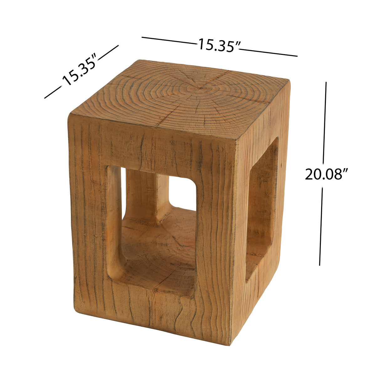 Light Brown MGO Side Table | OROA