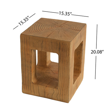 Light Brown MGO Side Table | OROA