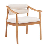 Modern European furniture - Natural Solid Wood Dining Chairs (2) - www.oroa.com