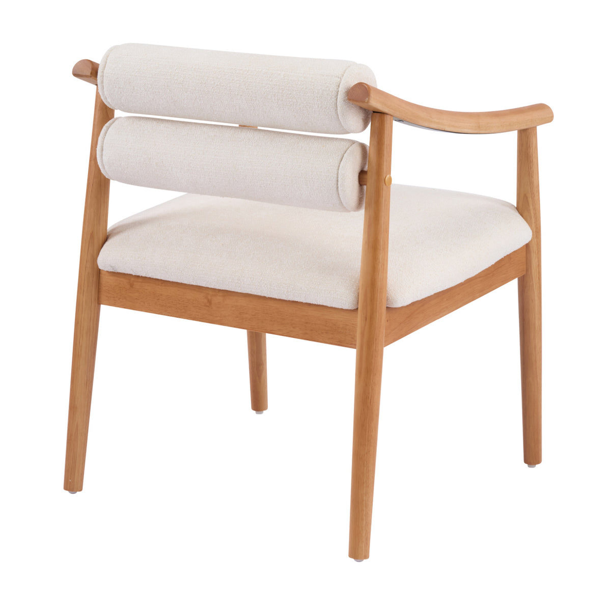 Modern European furniture - Natural Solid Wood Dining Chairs (2) - www.oroa.com
