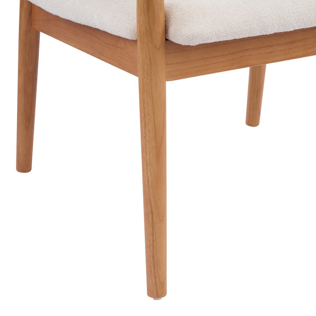 Modern European furniture - Natural Solid Wood Dining Chairs (2) - www.oroa.com