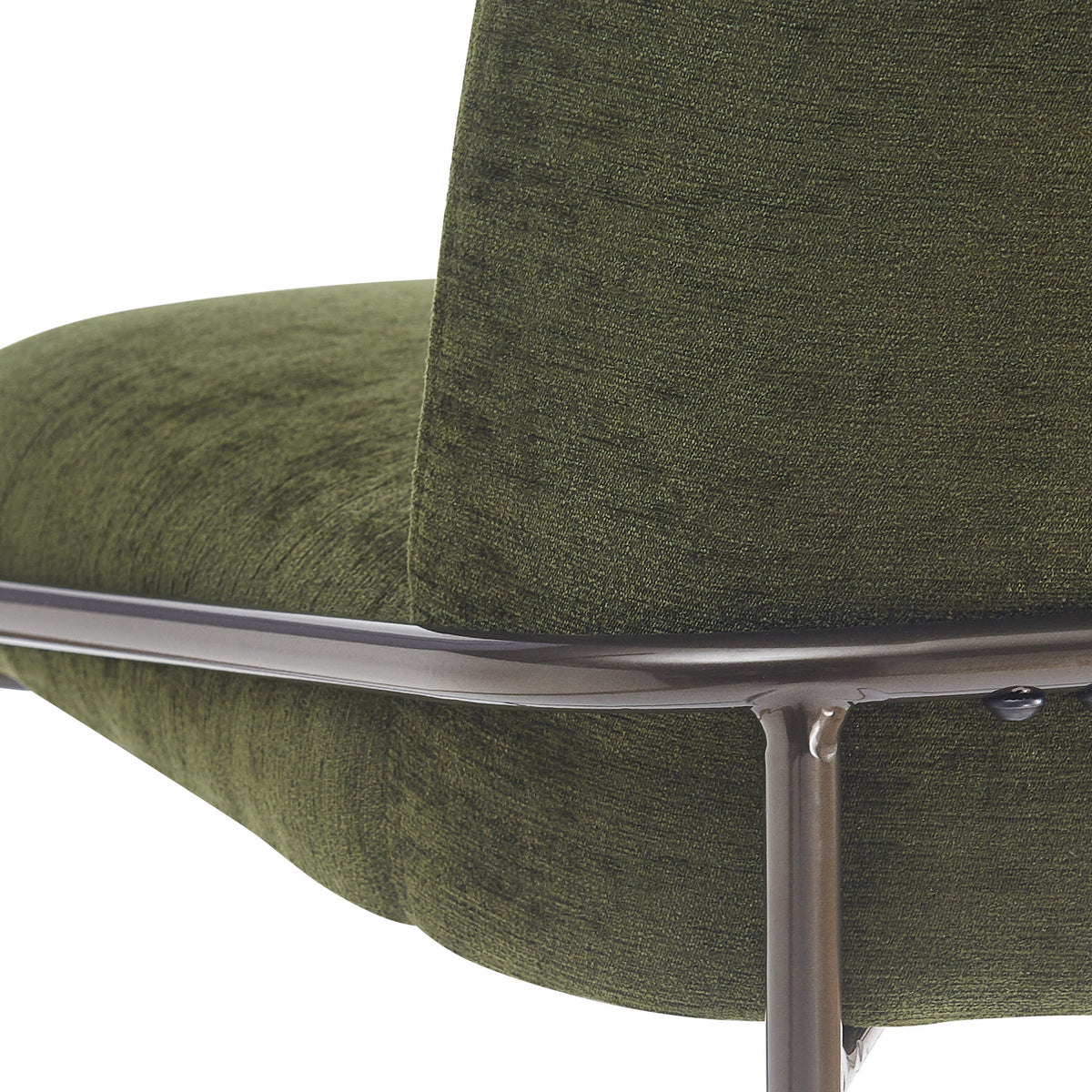 Galen Green Upholstered Barstools (2) | OROA