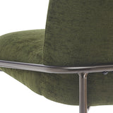 Galen Green Upholstered Barstools (2) | OROA