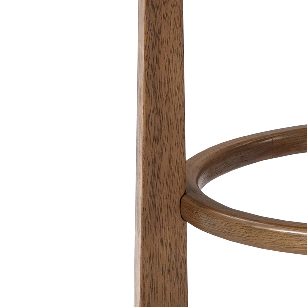 Tara Contemporary Wood Frame Bar Stools (2) | OROA