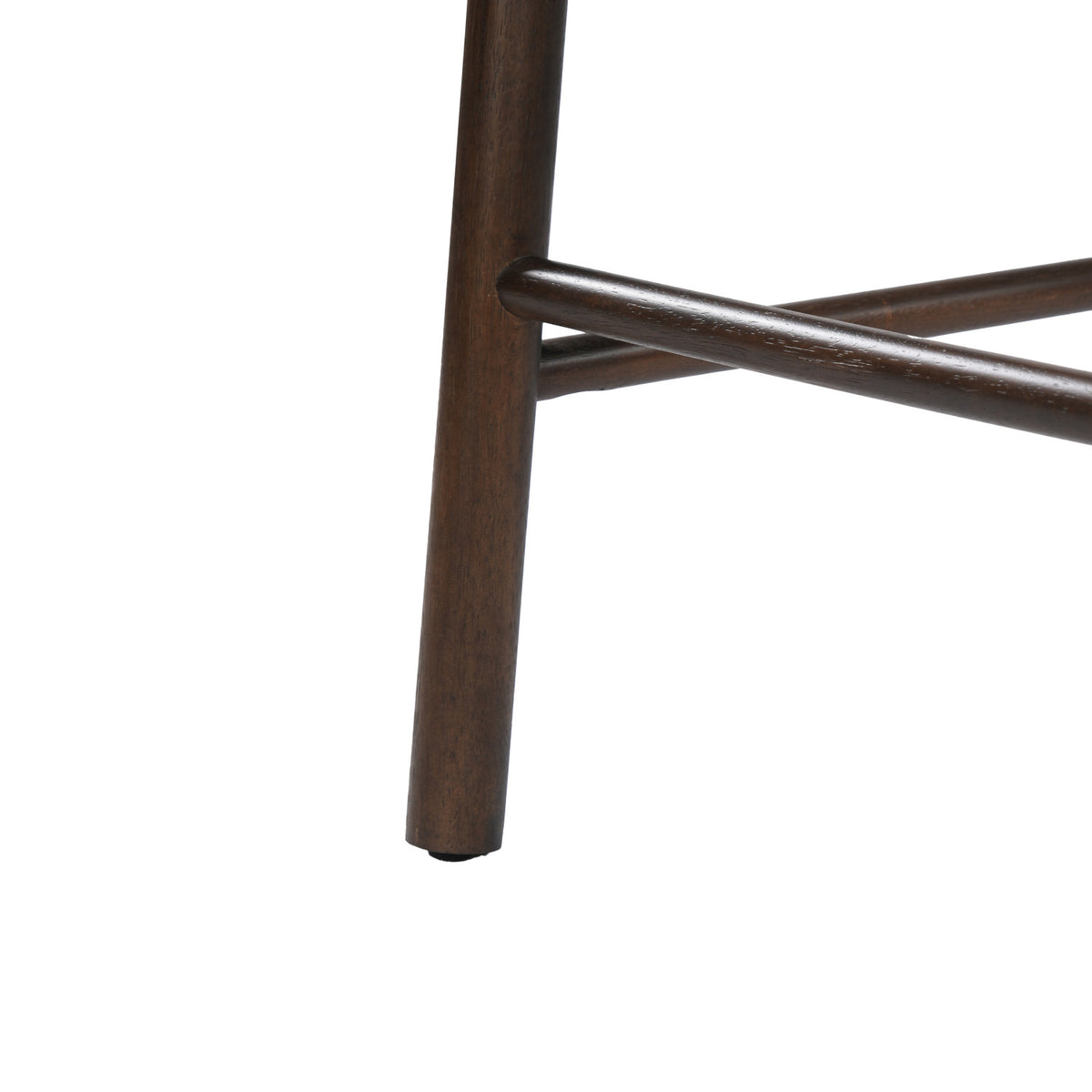 Alaya Minimalist Walnut Counter Height Bar Chairs (2) | OROA