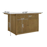 Indoor Kitchen Island Table | OROA