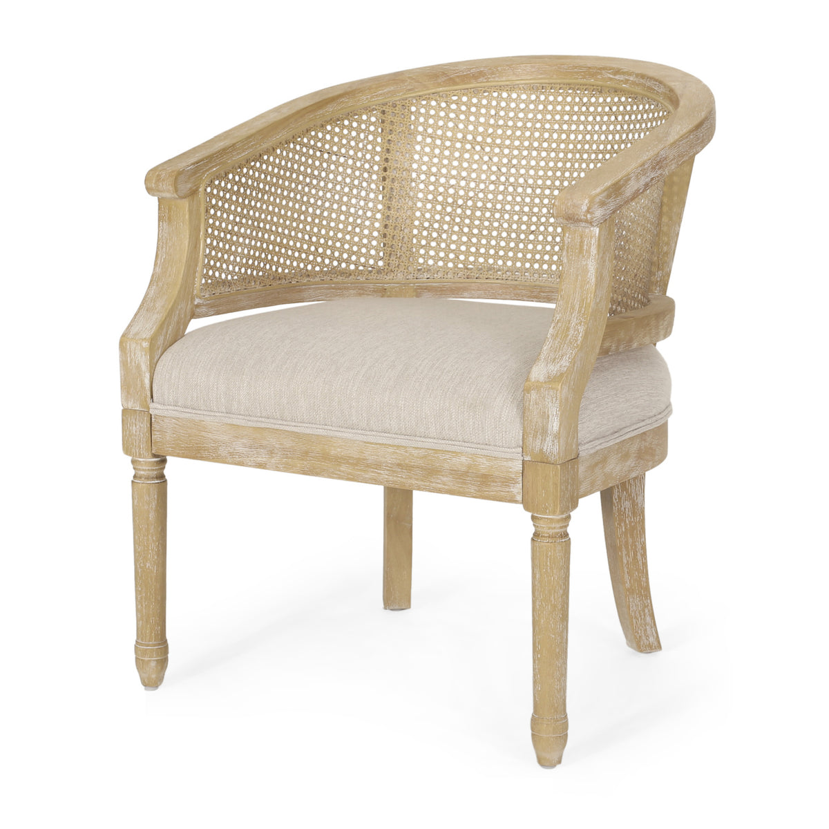 Modern European furniture - Rubber Wood Framed Accent Chair - www.oroa.com